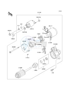 KAF 620 B [MULE 2520 TURF] (B1-B5) [MULE 2520 TURF] drawing STARTER MOTOR