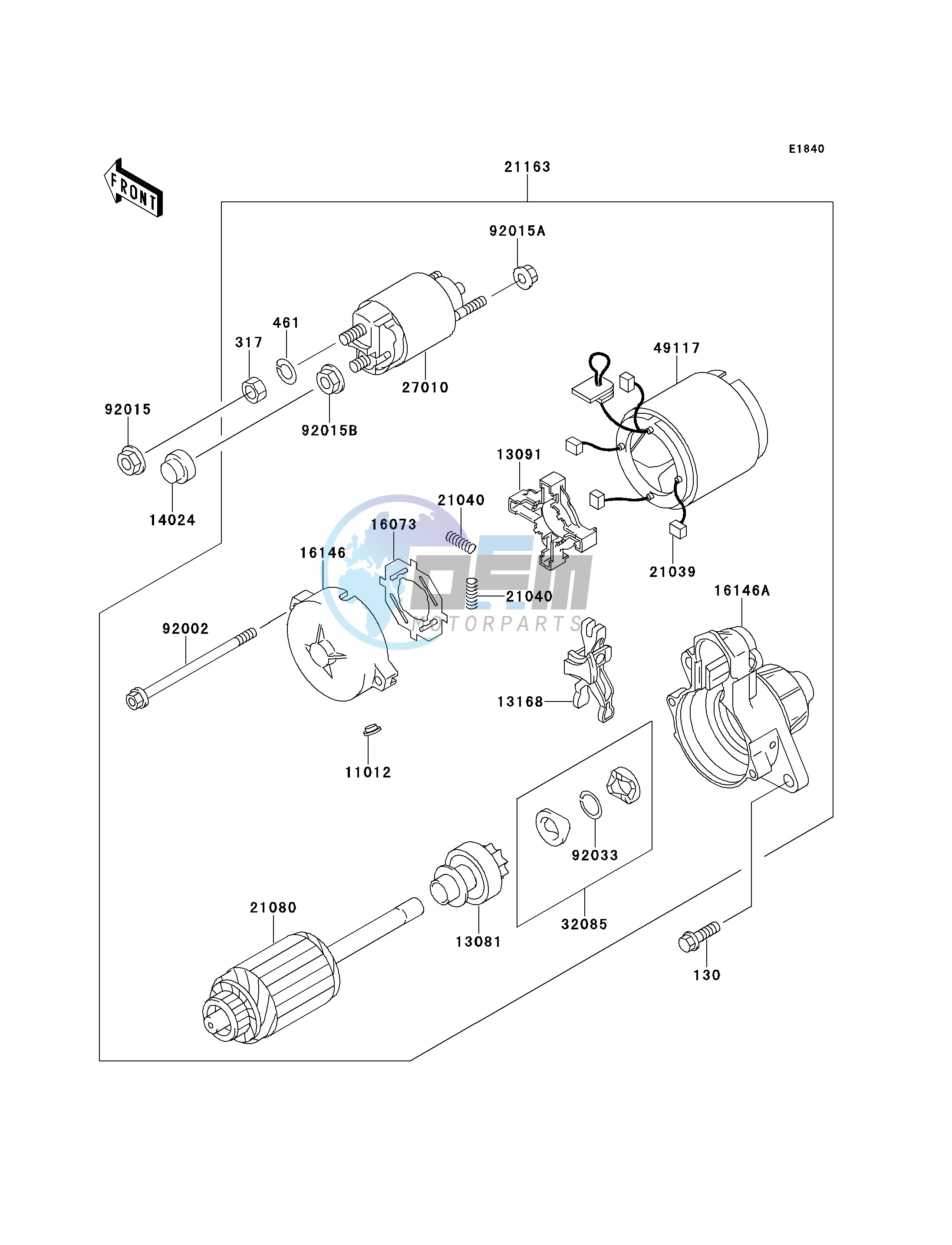 STARTER MOTOR