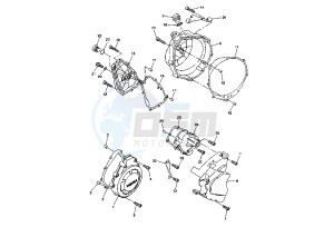 FZS FAZER 1000 drawing CRANKCASE COVER