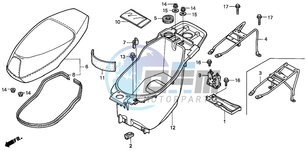 SEAT/LUGGAGE BOX