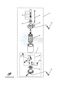 F40B drawing STARTING-MOTOR