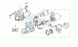 V 50 500 PA PA drawing Starter motor