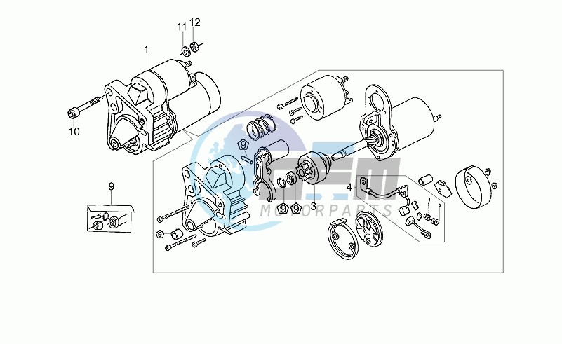 Starter motor