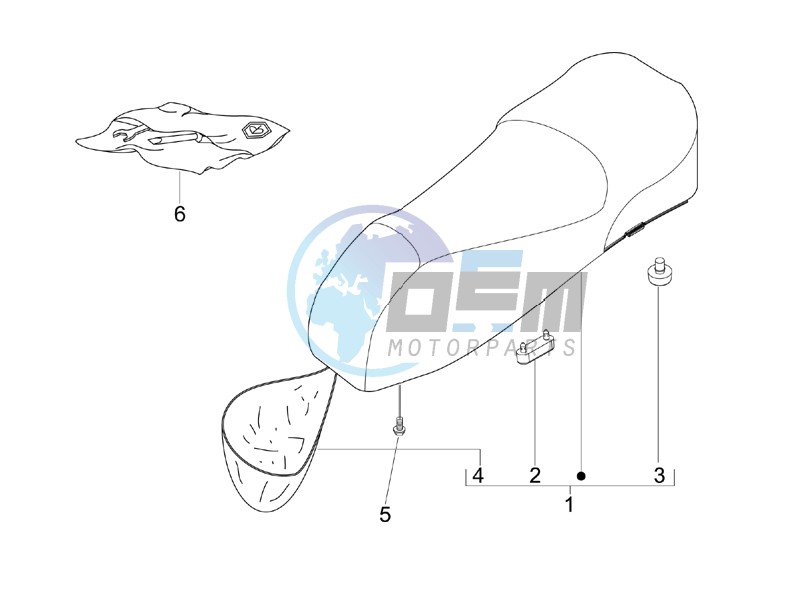 Saddle/seats