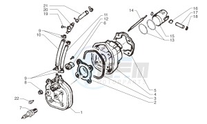 Ark LC Silver-Blue 50 drawing Cylinder- piston