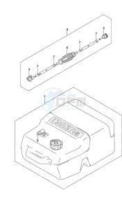 DF 9.9B drawing Fuel Tank