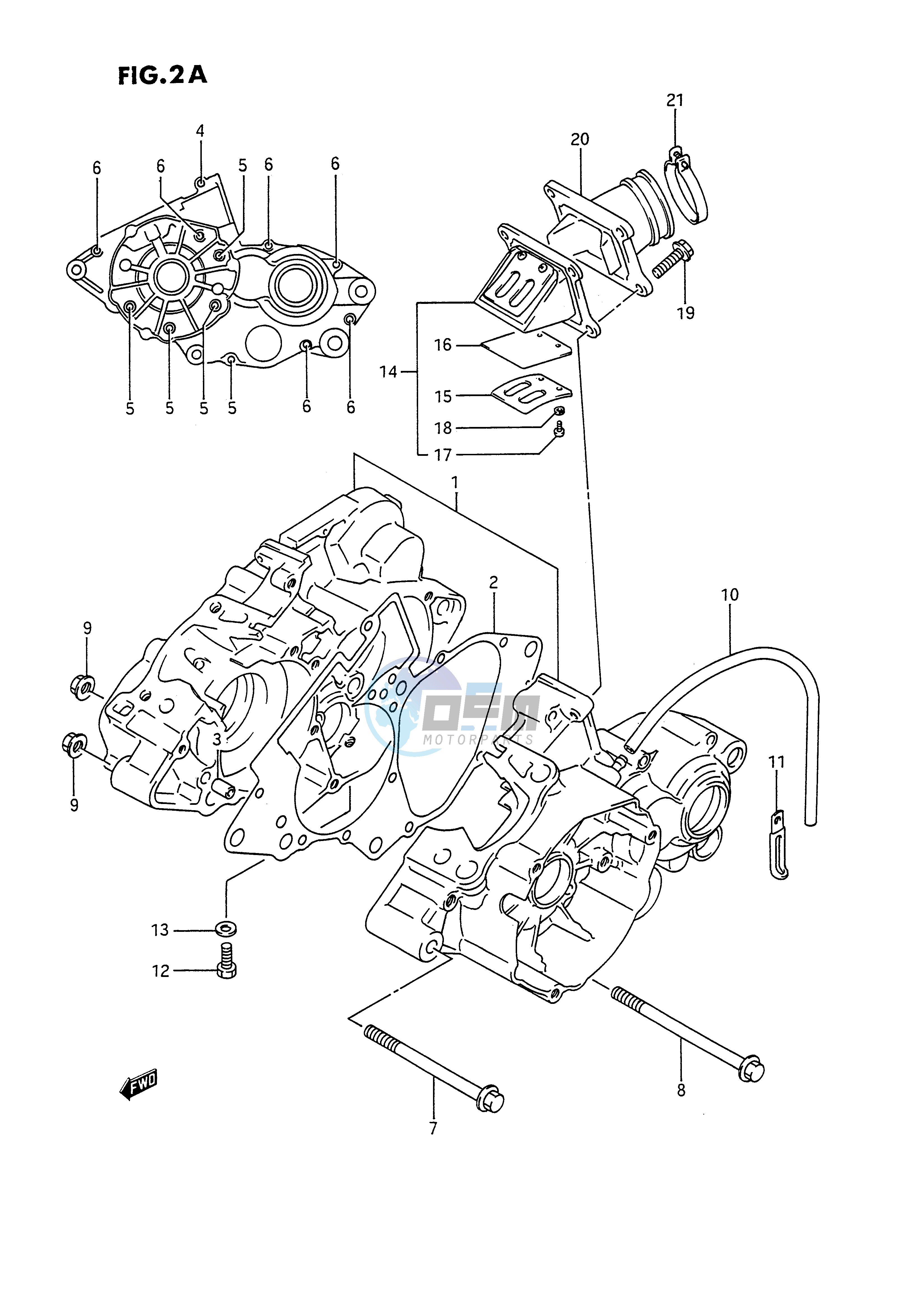 CRANKCASE (MODEL K)