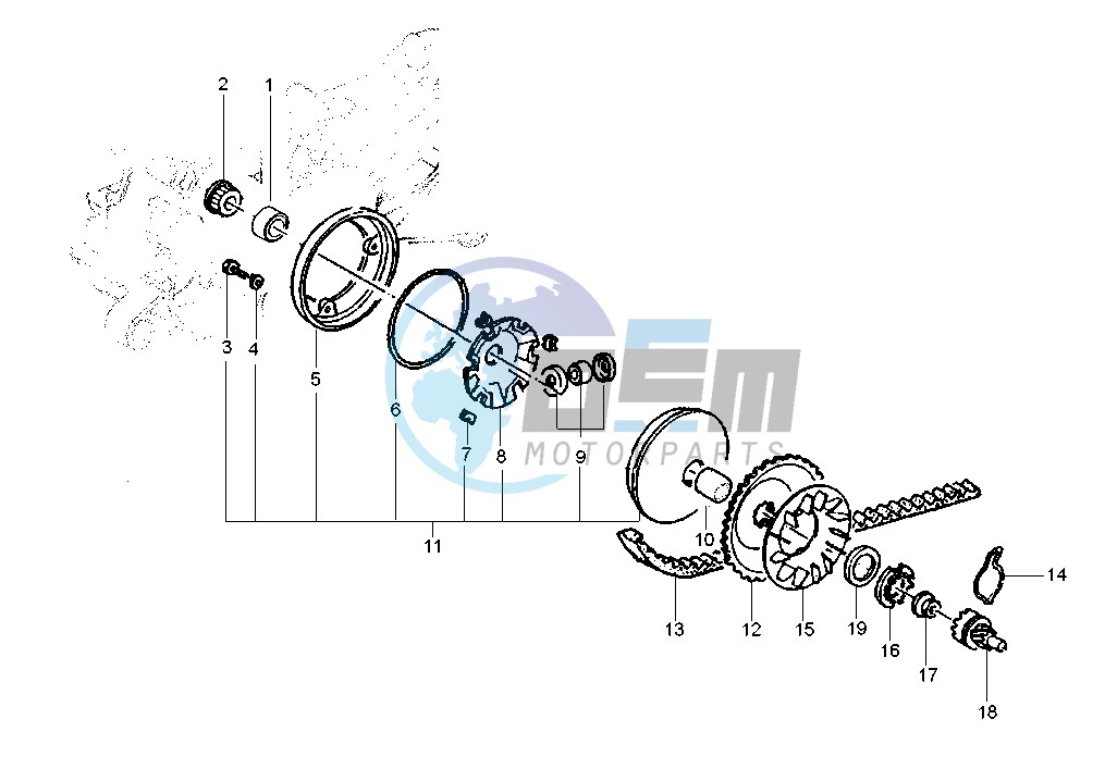 Driving pulley