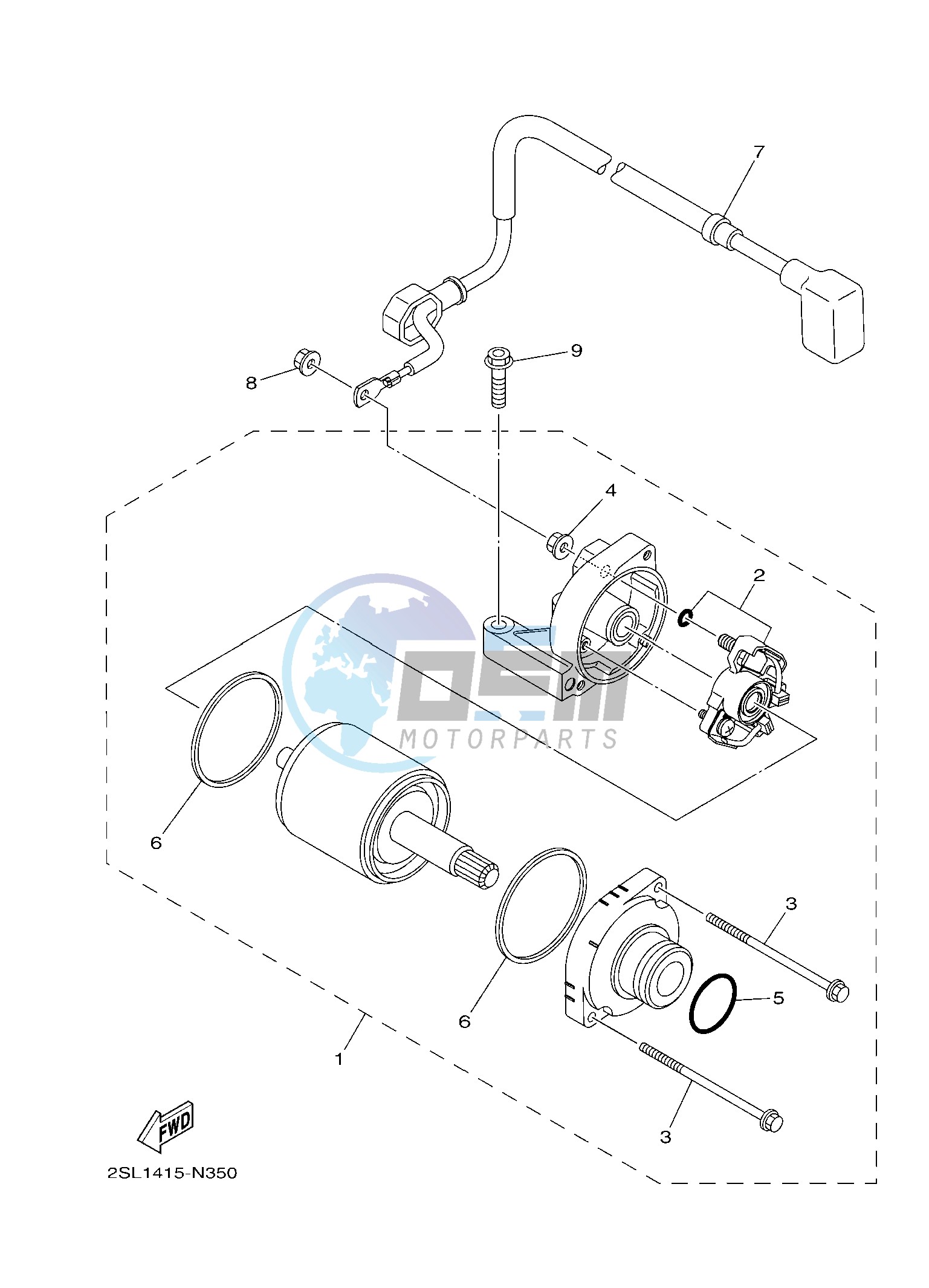 STARTING MOTOR