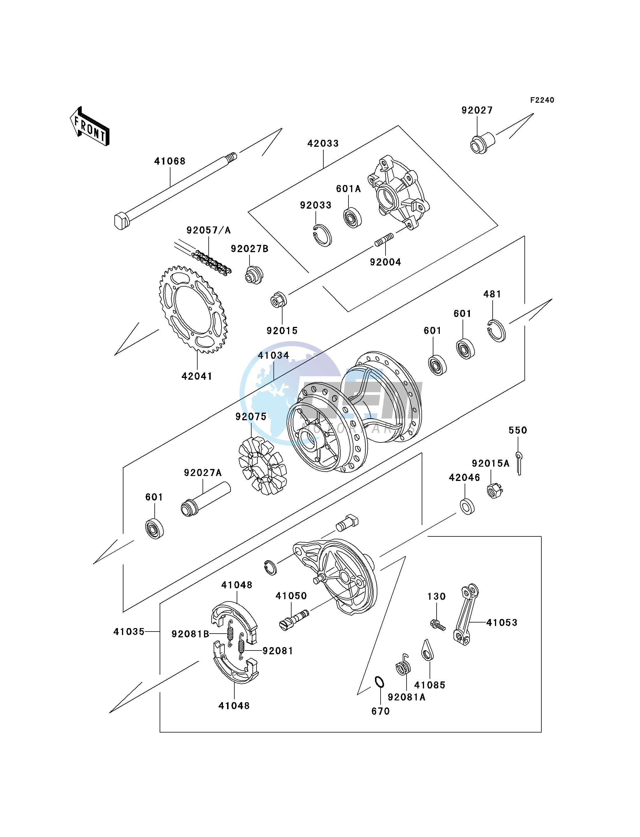 REAR HUB