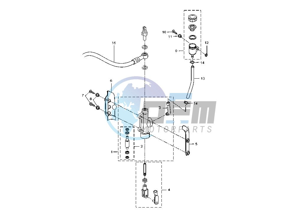 REAR MASTER CYLINDER