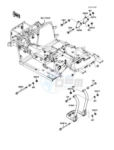 KAF 450 B [MULE 1000] (B1) [MULE 1000] drawing FRAME FITTINGS