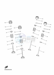 YZ250F (BSB7) drawing VALVE