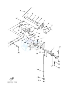 F25AMHL drawing THROTTLE-CONTROL