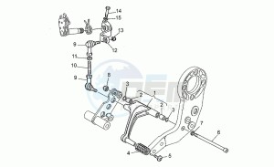 Daytona 1000 drawing Gear lever