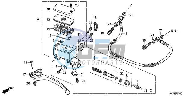 CLUTCH MASTER CYLINDER