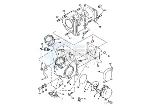 XC CYGNUS R 125 drawing CYLINDER