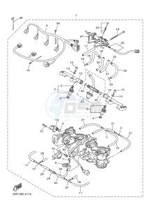 FZ8-SA FZ8 FAZER (ABS) 800 (1BD2) drawing INTAKE 2