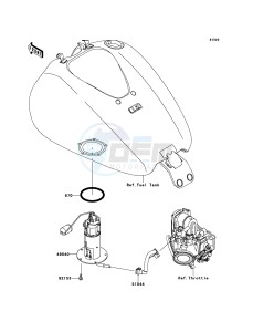 VN1700_CLASSIC_ABS VN1700FDF GB XX (EU ME A(FRICA) drawing Fuel Pump