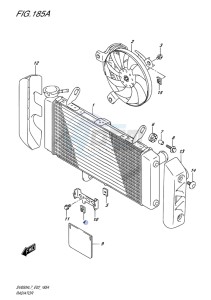 SV650 ABS EU drawing RADIATOR