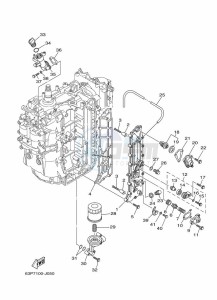 FL150AET1X drawing CYLINDER-AND-CRANKCASE-3