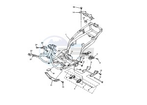 YP E MAJESTY 125 drawing FRAME