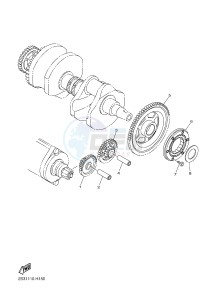 VMX17 VMAX17 1700 (2CEN) drawing STARTER CLUTCH