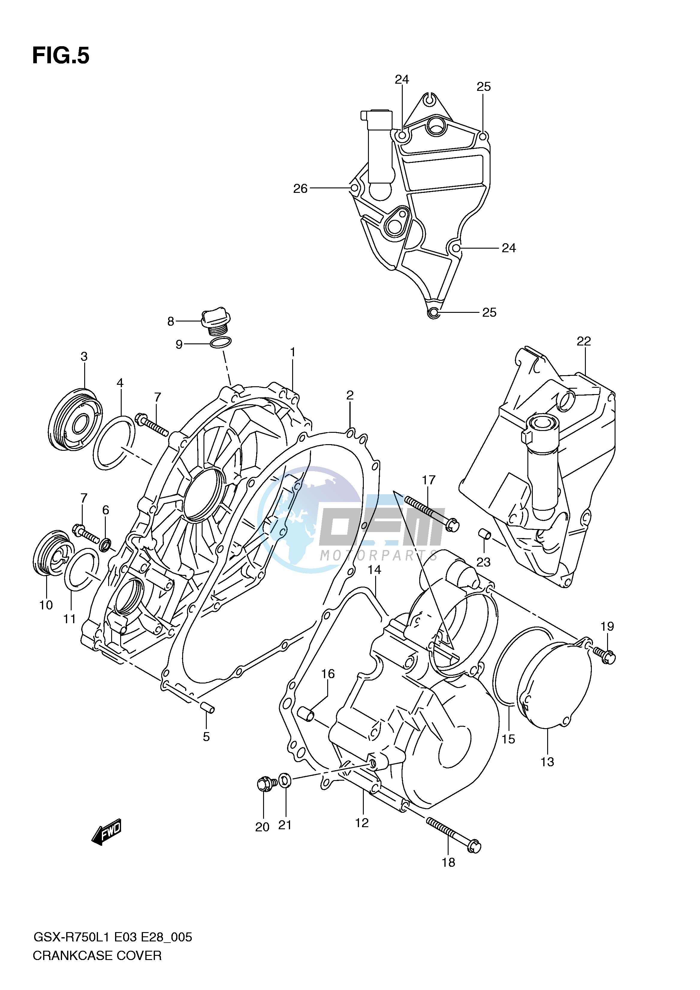 CRANKCASE COVER