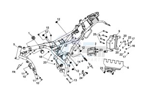 WOLF 250EFI drawing FRAME