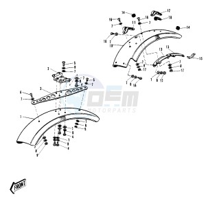 G4 TR (A-C) 100 drawing FENDERS G4TR_A -- 70-73- -