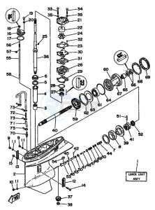 60FEO-60FETO drawing LOWER-CASING-x-DRIVE-1