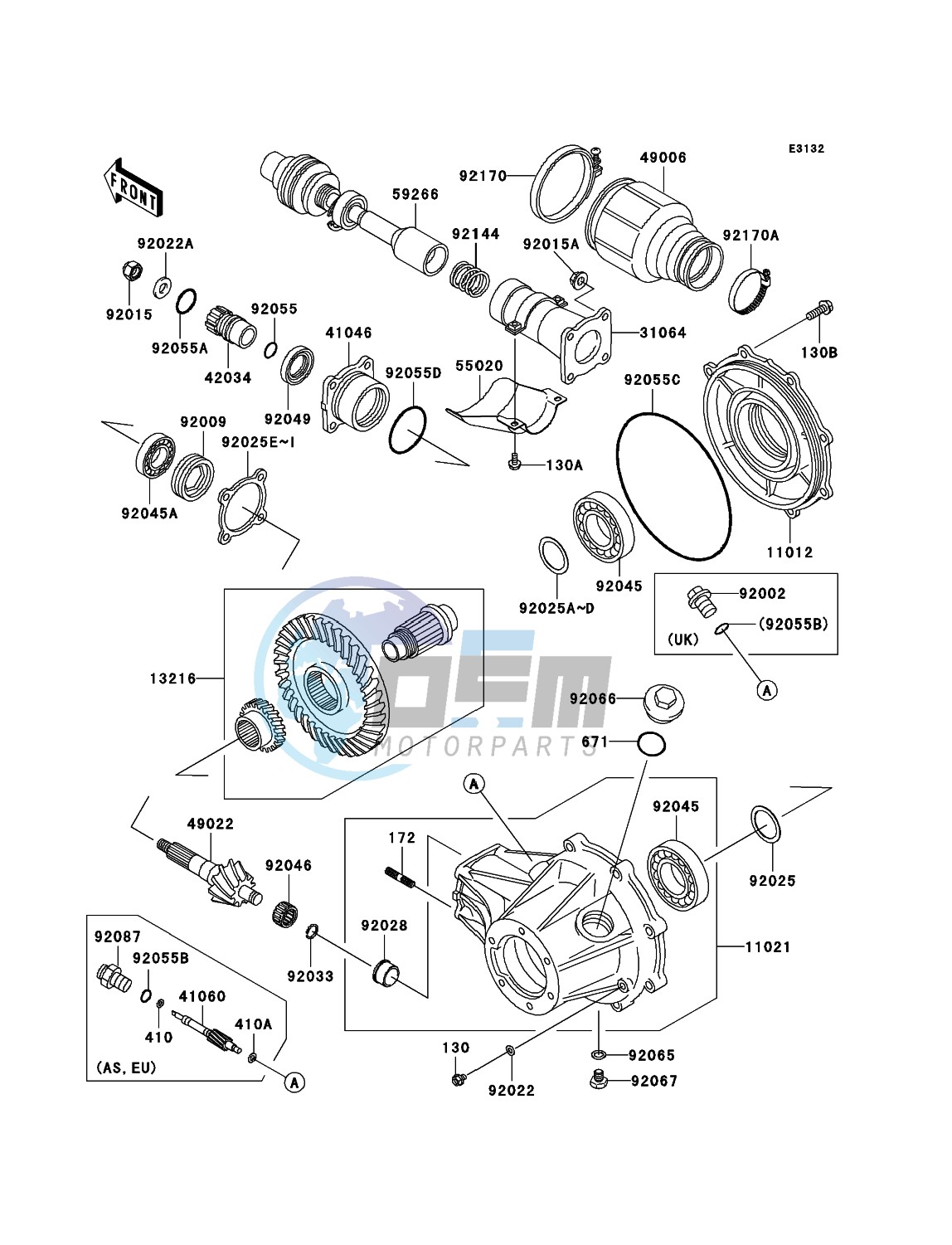 Drive Shaft/Final Gear