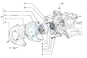 Hexagon 180 LXT drawing Flywheel magneto