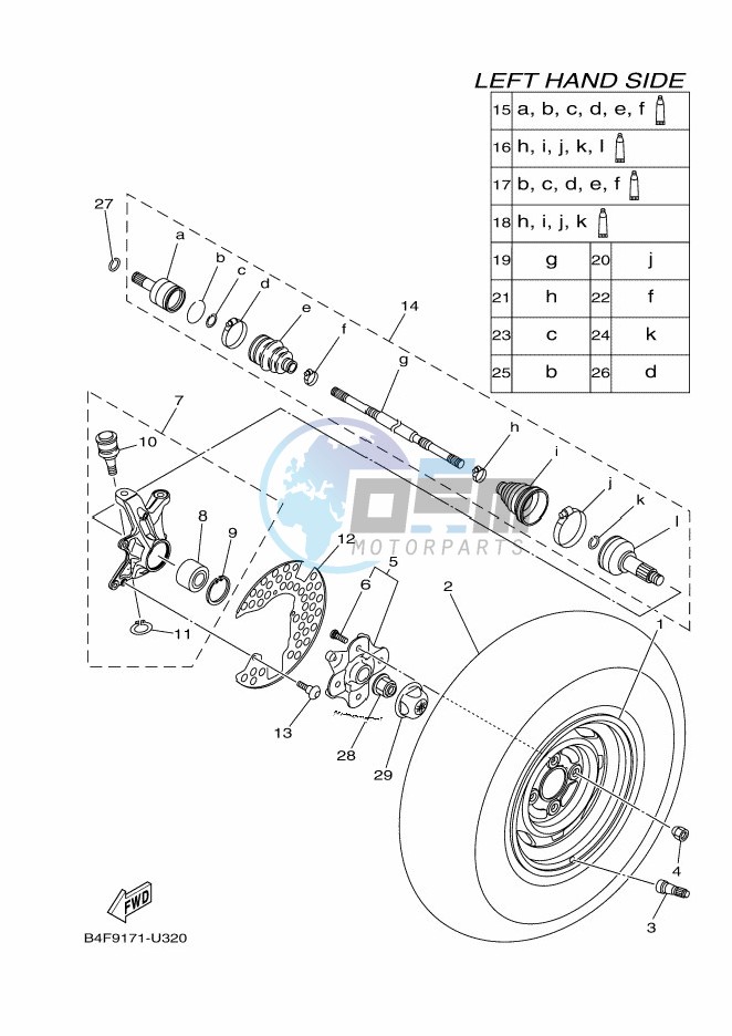 FRONT WHEEL