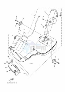 MT-07 MTN690-U (BHH1) drawing EXHAUST