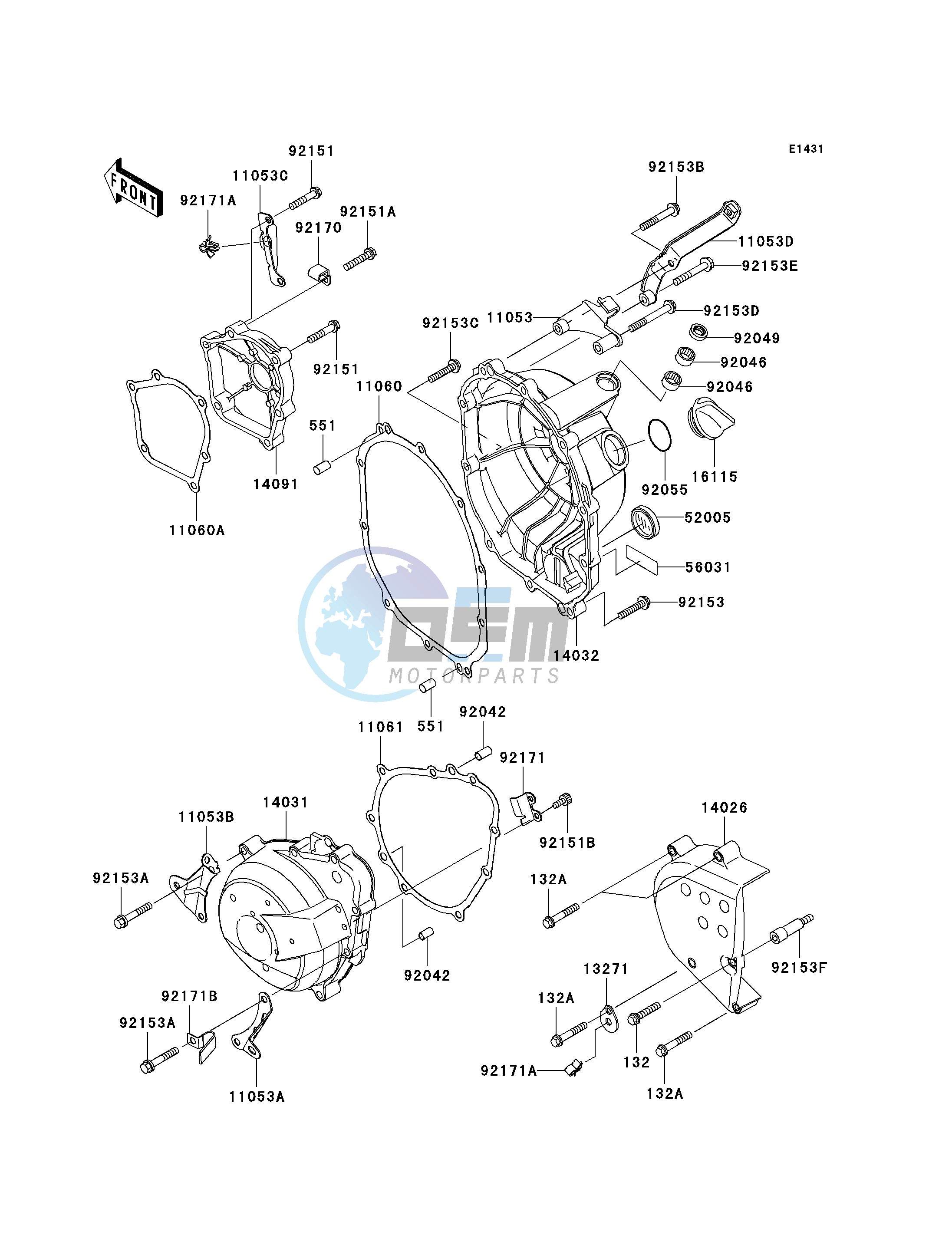 ENGINE COVER-- S- -