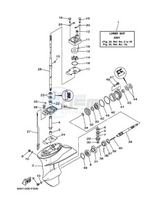 F15CMHL drawing PROPELLER-HOUSING-AND-TRANSMISSION-1