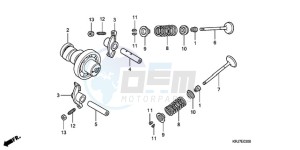 FES1259 Europe Direct - (ED / 2ED) drawing CAMSHAFT/VALVE