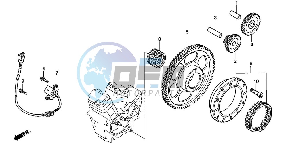 PULSE GENERATOR/ STARTING CLUTCH