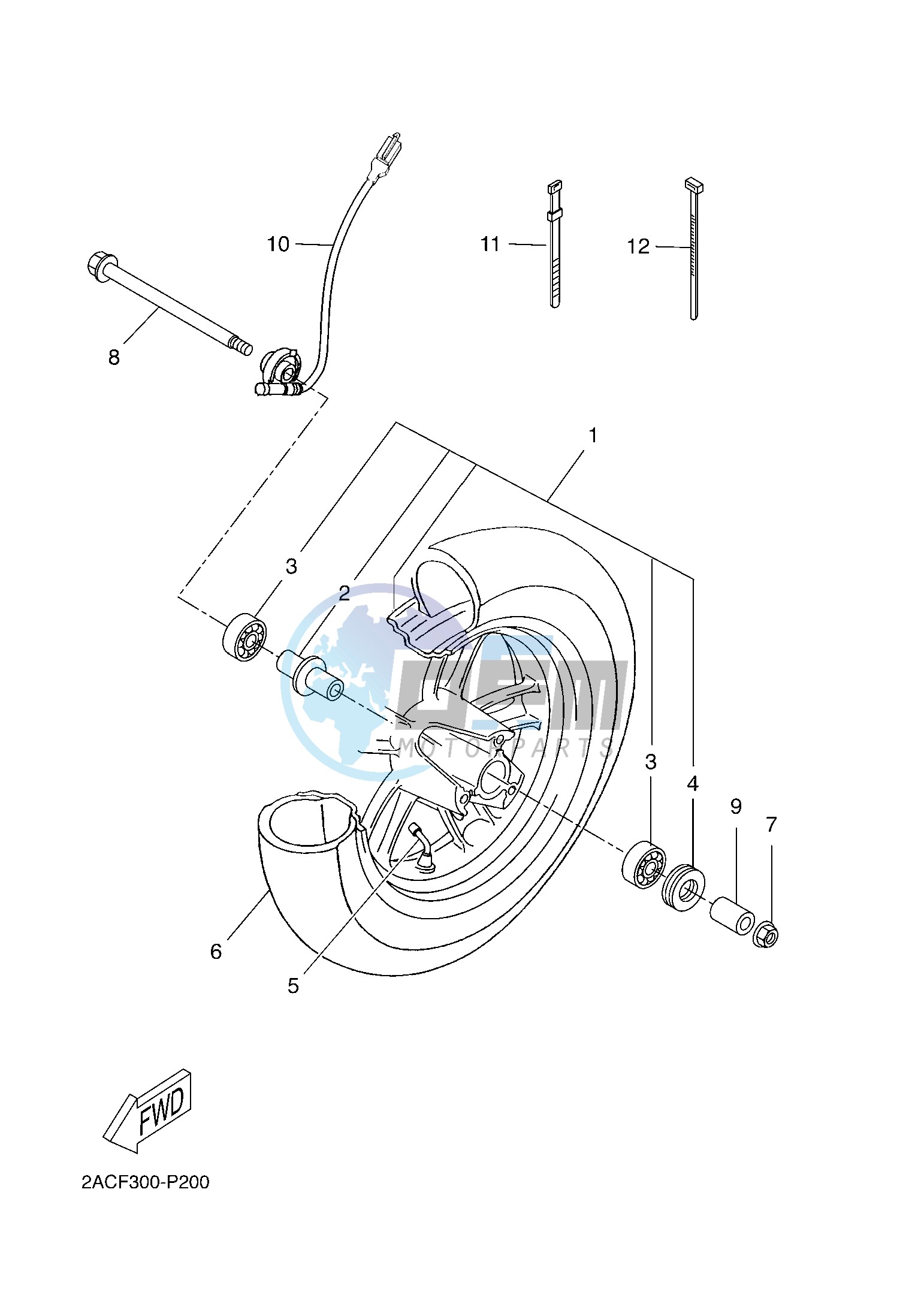 FRONT WHEEL