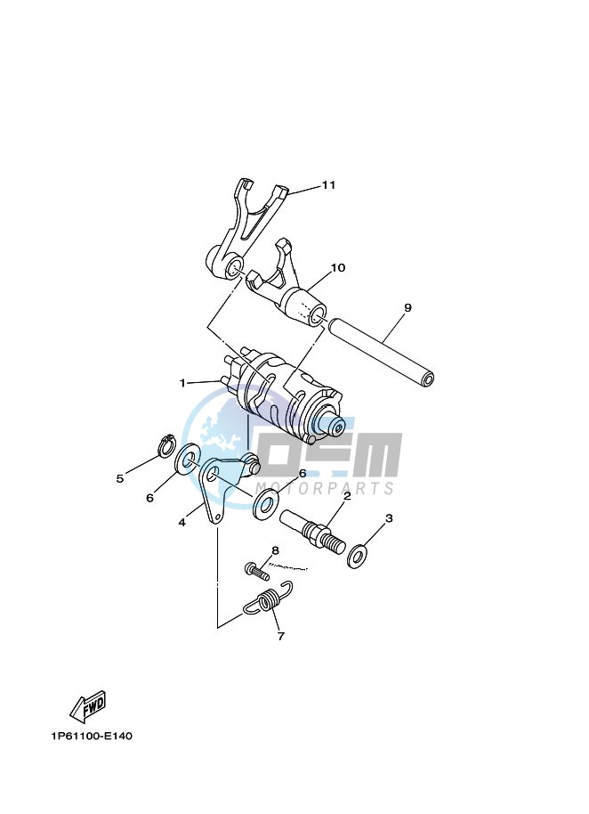 SHIFT CAM & FORK