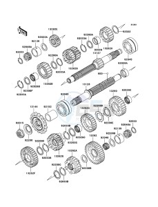 Z1000 ZR1000B8F FR GB XX (EU ME A(FRICA) drawing Transmission