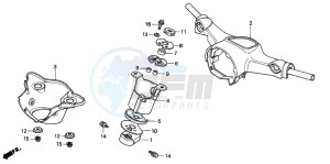 C50 drawing HANDLE PIPE/HANDLE COVER (C50P/C50T)