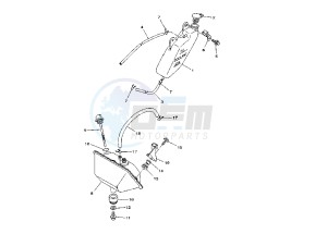 YFM RR RAPTOR 660 drawing OIL TANK