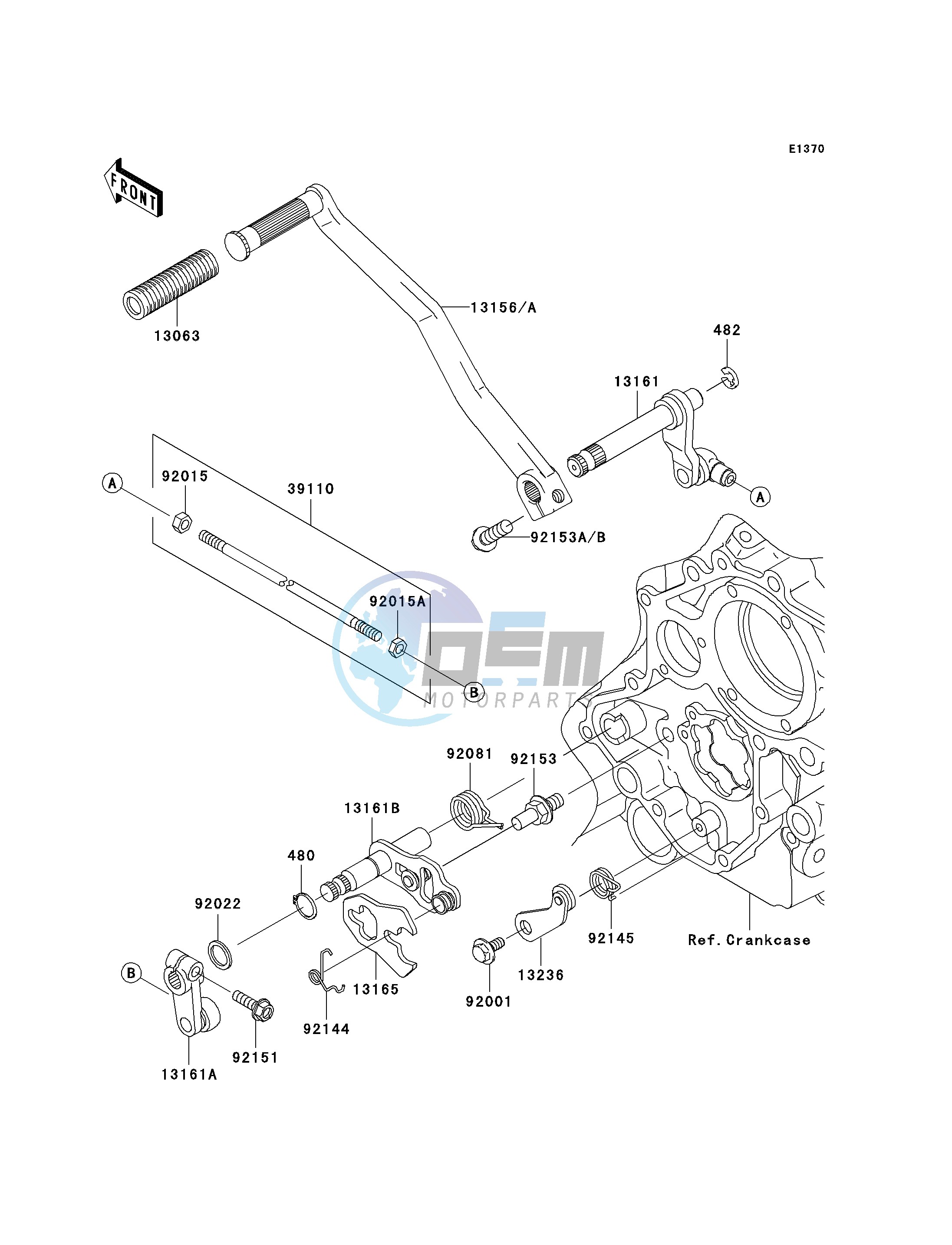 GEAR CHANGE MECHANISM