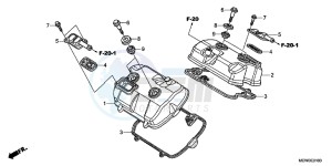 NT700VAB drawing CYLINDER HEAD COVER