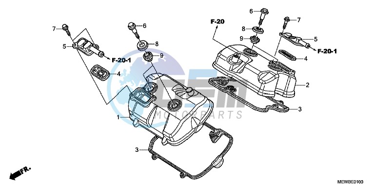 CYLINDER HEAD COVER