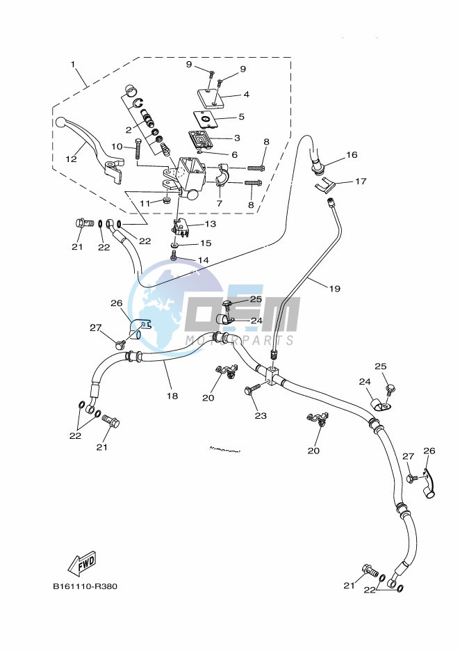 FRONT MASTER CYLINDER