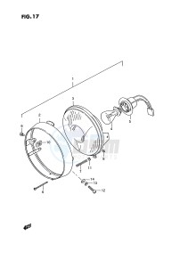 TS185ER (E24) drawing HEADLAMP