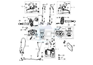 ELYSTAR - 150 cc drawing BRAKE CYLINDER-CALIPER